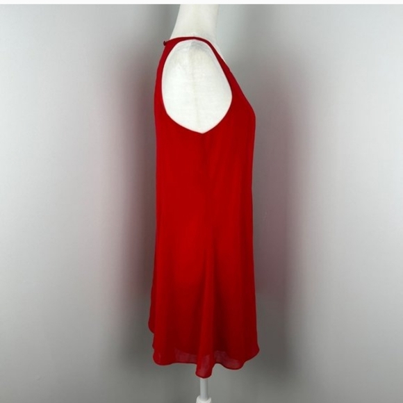 Lulu's Vibrant Red Mini Dress - Picture 3 of 7